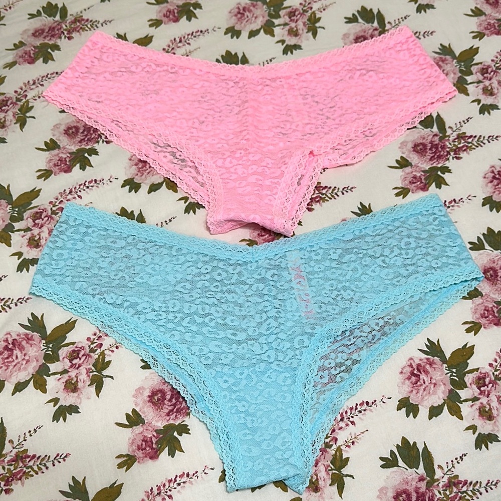 Victoria's Secret/PINK Lace Cheekster Panties Set—5– - Picture 4 of 14